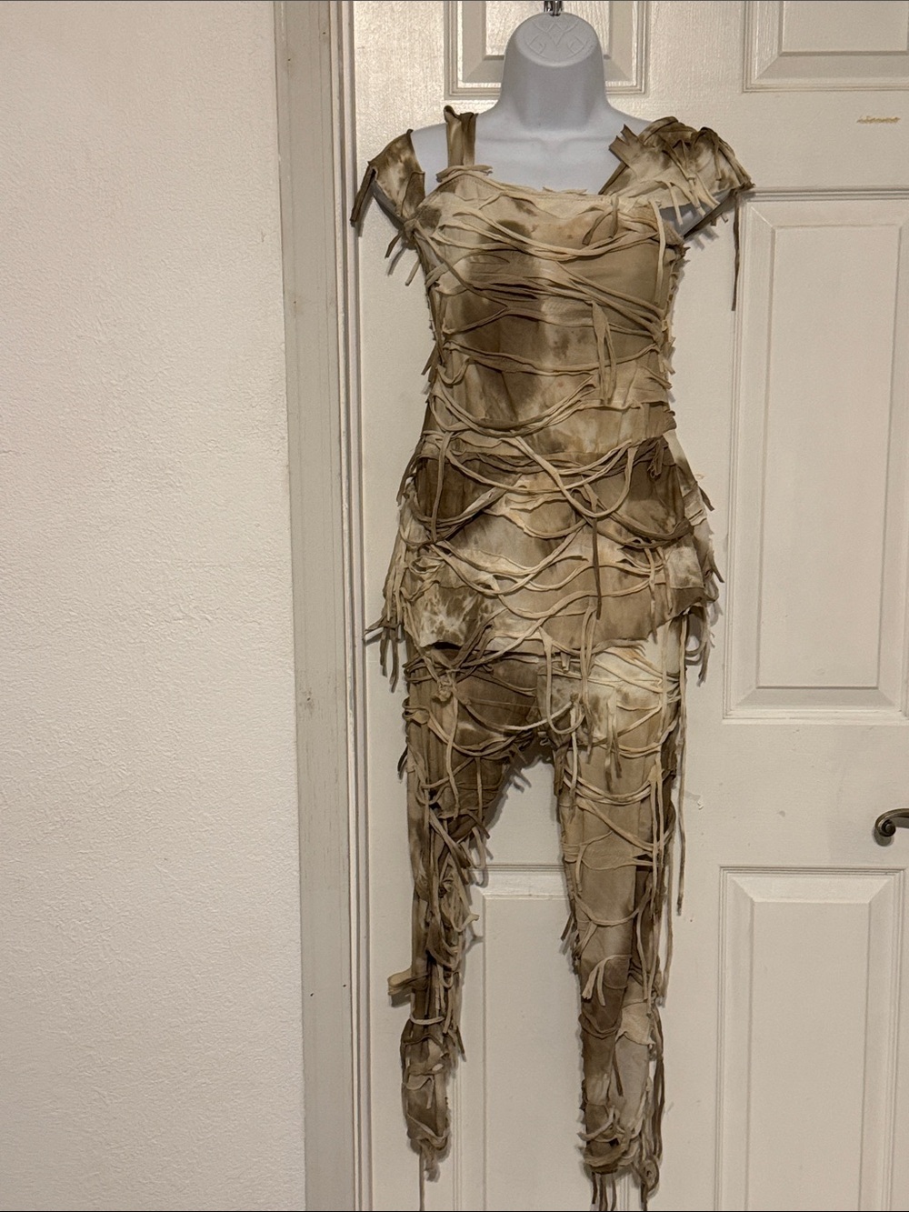 Kids Beige Mummy Costume